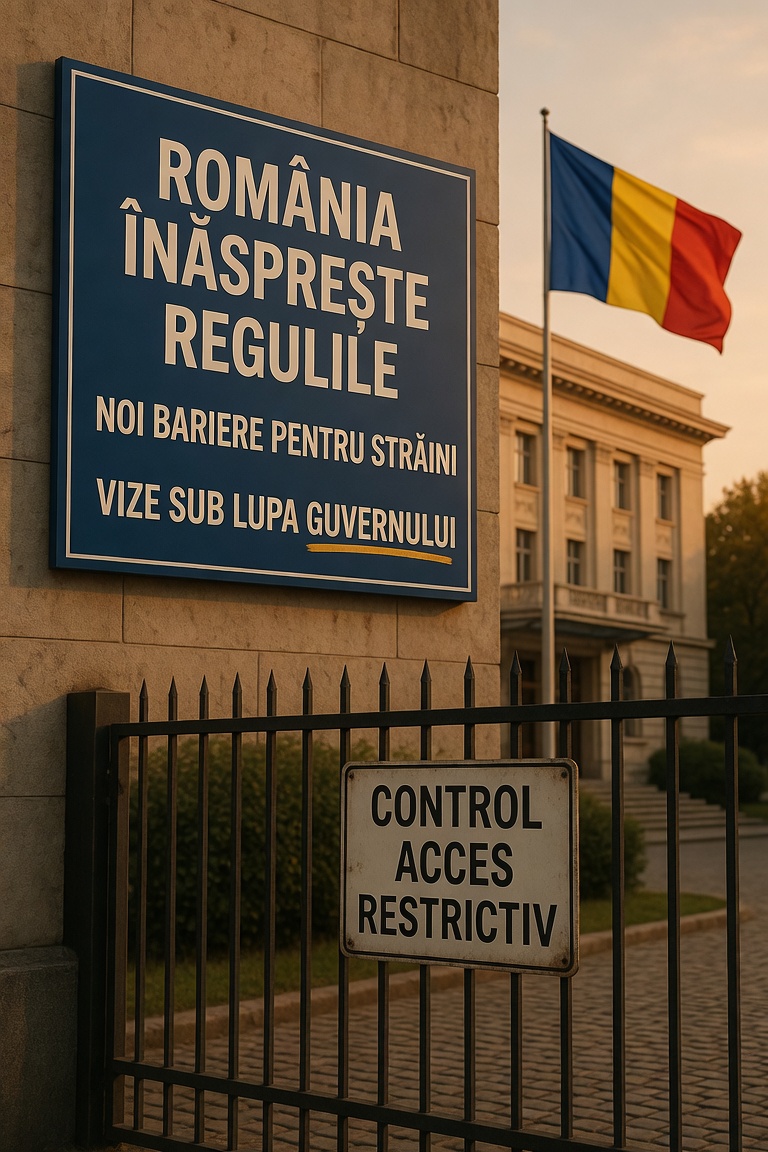 România înăsprește regulile –  noi bariere pentru străini și vize sub lupa guvernului