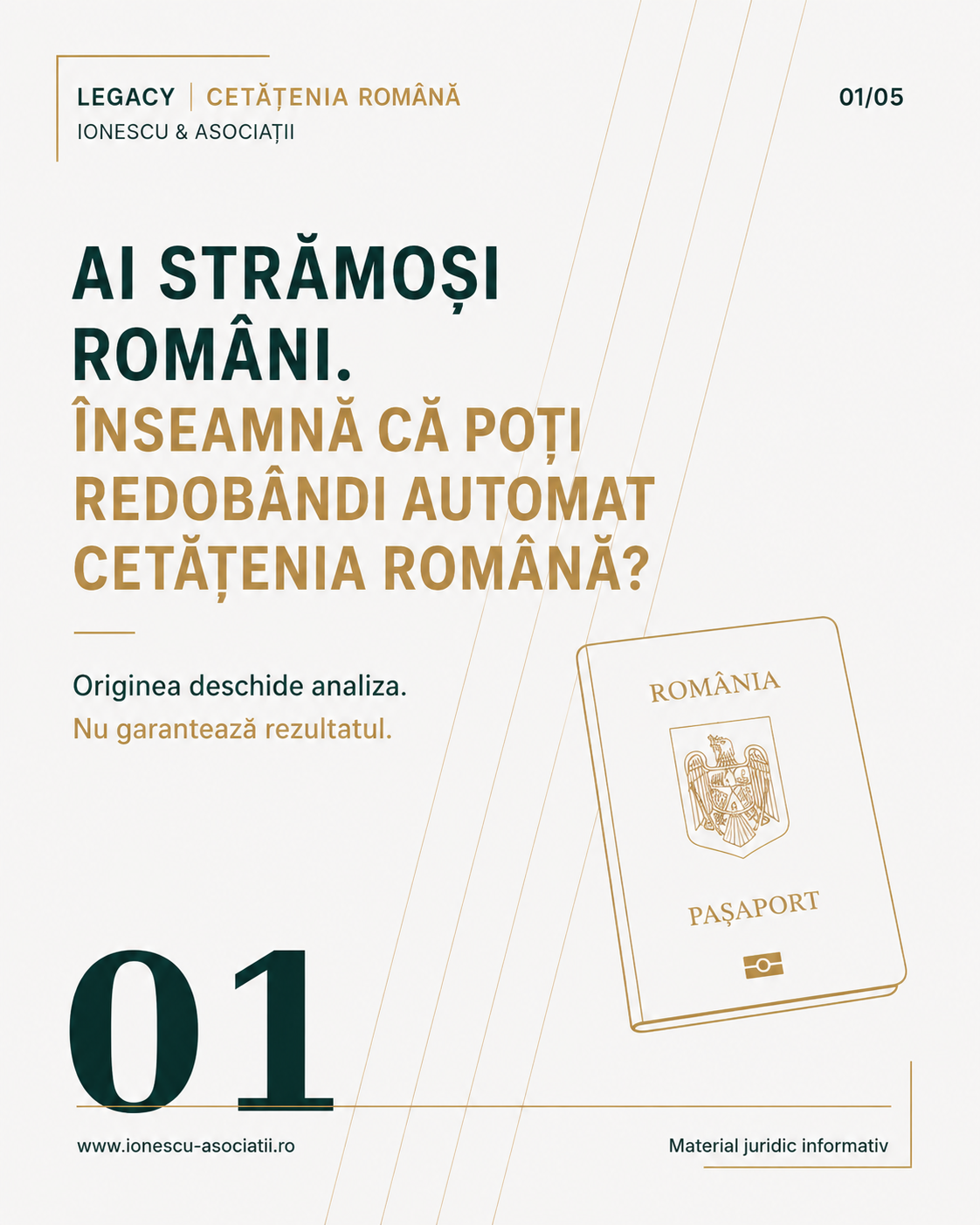 Redobândirea cetățeniei române pentru persoanele cu strămoși români